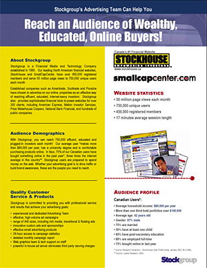 Advertising brochure