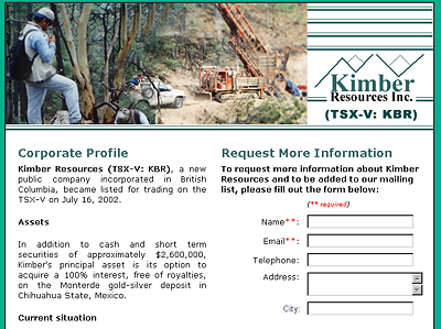 Kimber Resources