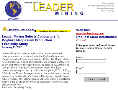 Leader Mining